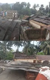କାଳବୈଶାଖୀର ତାଣ୍ଡବ: ଗଜପତି ଓ ସୁନ୍ଦରଗଡ଼ରେ ଘର ଉଡ଼ିଗଲା, ଅନେକ କ୍ଷତି