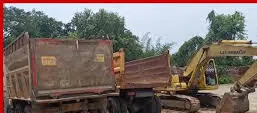 ପିପିଲିରେ ‘ବେଆଇନ’ ପଥର ଖଣି ଉପରେ ଚଢ଼ାଉ: ଜବତ ହେଲା ହାଇୱା, JCB ଓ କଟର ମେସିନ୍