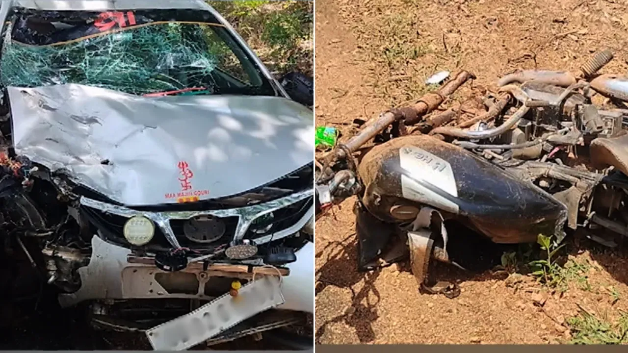 ରାୟଗଡ଼ାରେ ବାଇକ୍‌କୁ କାର୍‌ ଧକ୍କା, ଦମ୍ପତିଙ୍କ ମୃତ୍ୟୁ; ଚାଳକ ଫେରାର