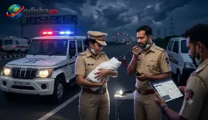 ମଦ ନିଶାରେ ବେପରୁଆ ବାପା-ମା’; ବାଇକରୁ ଖସିଲା ୪ ମାସର ଶିଶୁ, ୪୦୦ ମିଟର ପରେ ଜଣାପଡ଼ିଲା