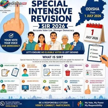ବିଳମ୍ବରେ ହୋଇପାରେ ଓଡ଼ିଶା ପଞ୍ଚାୟତ ନିର୍ବାଚନ, ୨୦୨୭ ଜନଗଣନା ପରେ ପ୍ରକାଶ ପାଇପାରେ ବିଜ୍ଞପ୍ତି