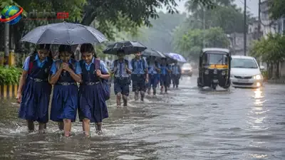 ଭୀଷଣ ବର୍ଷାରେ ବେହାଲ ଭଦ୍ରକ, ସମସ୍ତ ସ୍କୁଲ ବନ୍ଦ; ଆହୁରି ଛୁଟି ବଢ଼ିବା ଆଶଙ୍କା