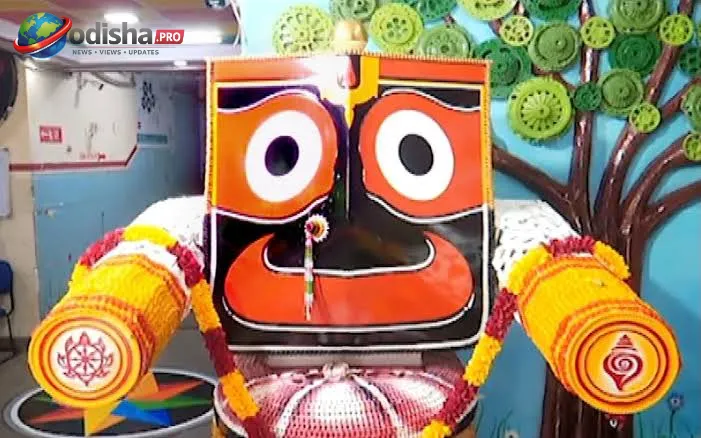 ସ୍କ୍ରାପ୍‌ରୁ ସୃଷ୍ଟି ହେଲା ଶ୍ରୀଜଗନ୍ନାଥଙ୍କ ଭବ୍ୟ ପ୍ରତିମା, ବ୍ରହ୍ମପୁର ITI ଛାତ୍ରଛାତ୍ରୀଙ୍କ ଅନନ୍ୟ କୃତି