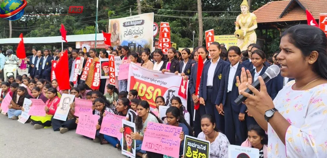 ନିଟ୍ ପ୍ରଶ୍ନପତ୍ର ଲିକ୍ ପ୍ରସଙ୍ଗ: ସୋନମ ୱାଙ୍ଗଚୁକଙ୍କୁ ହଟାଇବା ଘଟଣାର ପ୍ରତିବାଦରେ ବଲାଙ୍ଗିରରେ AIDSOର ବିକ୍ଷୋଭ
