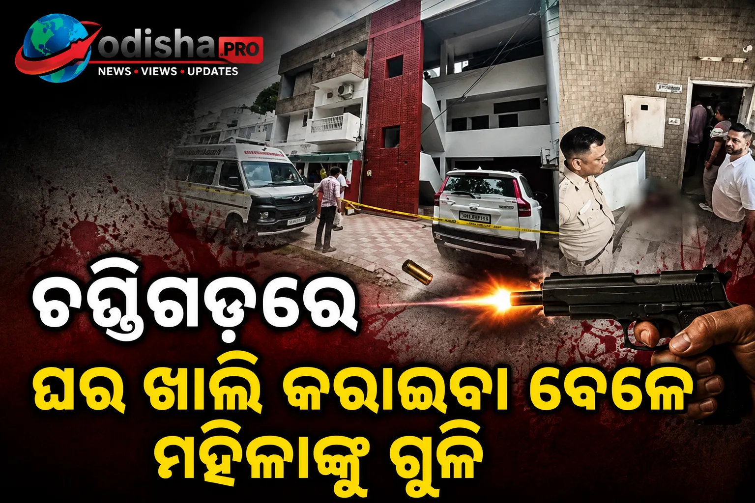 ଚଣ୍ଡିଗଡ଼ରେ ଘର ଖାଲି କରାଇବା ବେଳେ ମହିଳାଙ୍କୁ ଗୁଳି; ହାଇକୋର୍ଟ ଆଇନଜୀବୀଙ୍କ ବିରୋଧରେ ଅଭିଯୋଗ