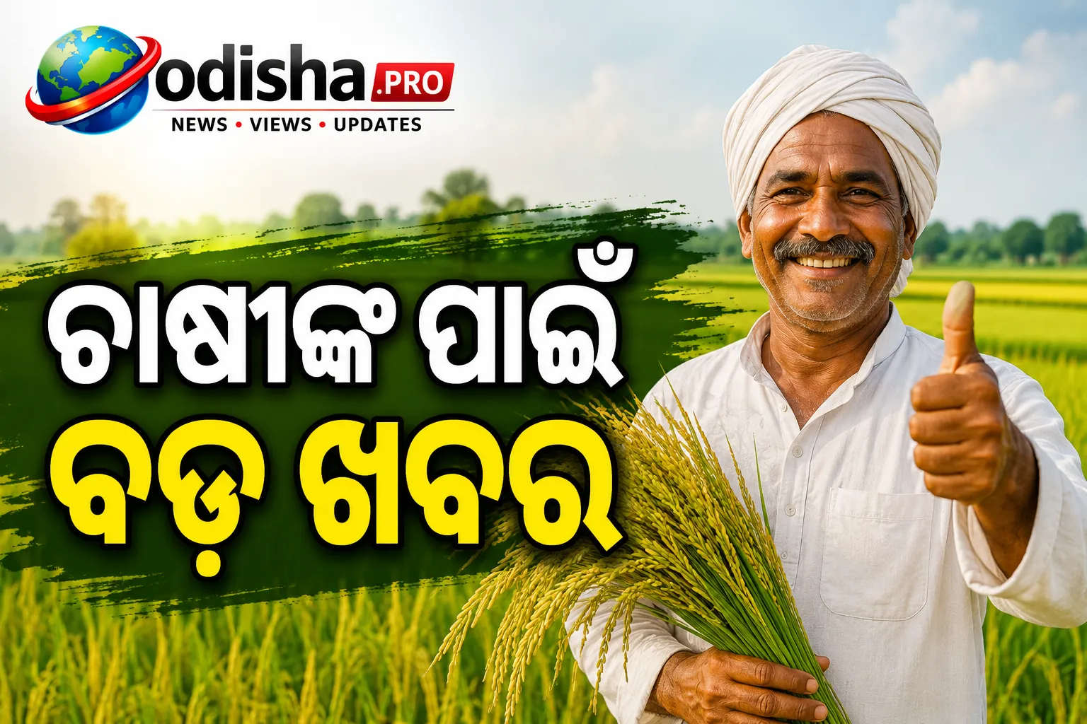 ଚାଷୀଙ୍କ ପାଇଁ ବଡ଼ ଖବର: Agri Stack ID ବିନା ବିକ୍ରି କରିପାରିବେ ଖରିଫ ଧାନ, ବଢ଼ିପାରେ ପଞ୍ଜୀକରଣ ସମୟସୀମା