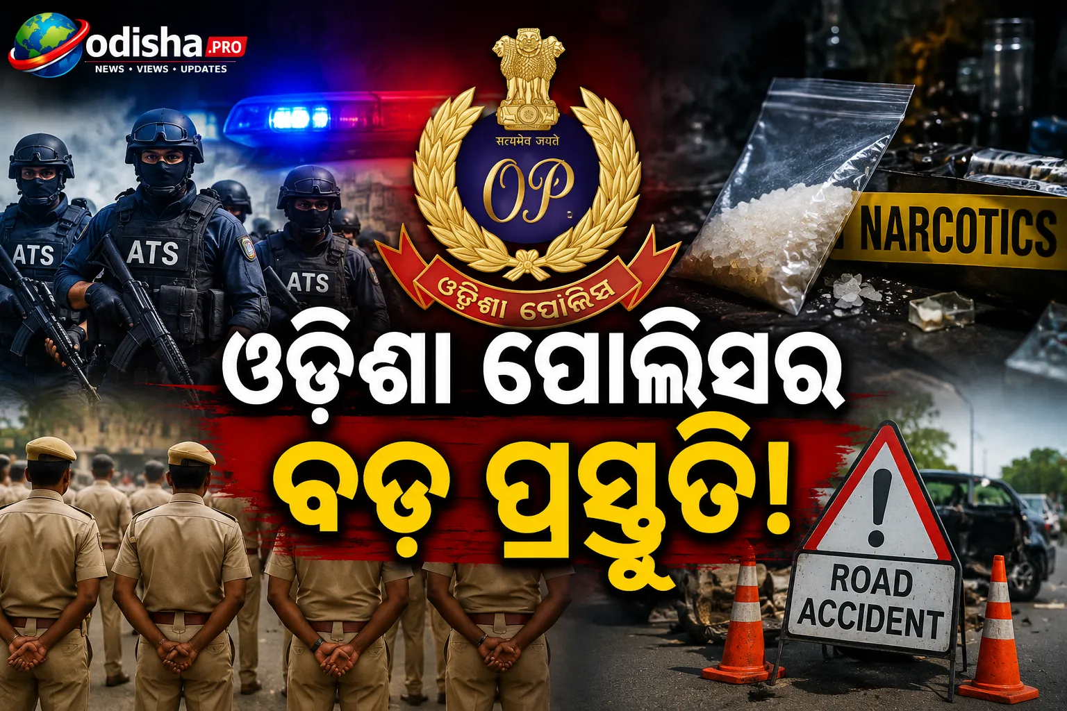 ଆତଙ୍କବାଦ, ନିଶା କାରବାର ଓ ସଡ଼କ ଦୁର୍ଘଟଣା ରୋକିବାକୁ ଓଡ଼ିଶା ପୋଲିସର ୩ ନୂଆ ୟୁନିଟ୍ ଯୋଜନା