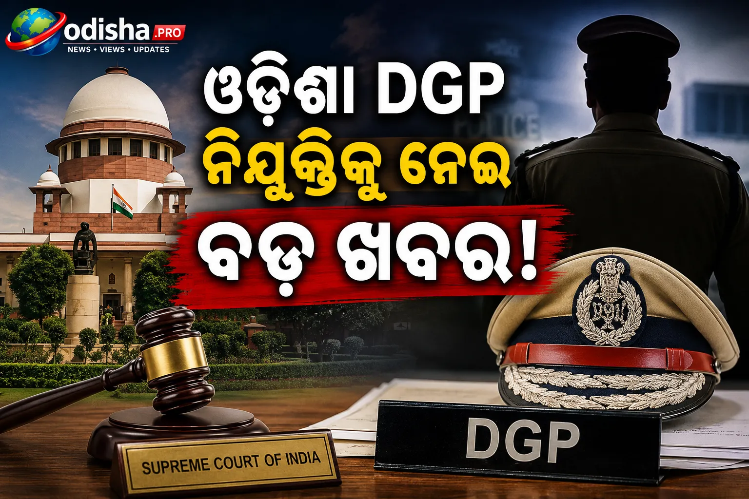 ଓଡ଼ିଶା DGP ନିଯୁକ୍ତି ମାମଲା: ଅଗଷ୍ଟ ୧୮ ପର୍ଯ୍ୟନ୍ତ UPSC ନିଷ୍ପତ୍ତି ଉପରେ ସୁପ୍ରିମକୋର୍ଟଙ୍କ ରୋକ୍