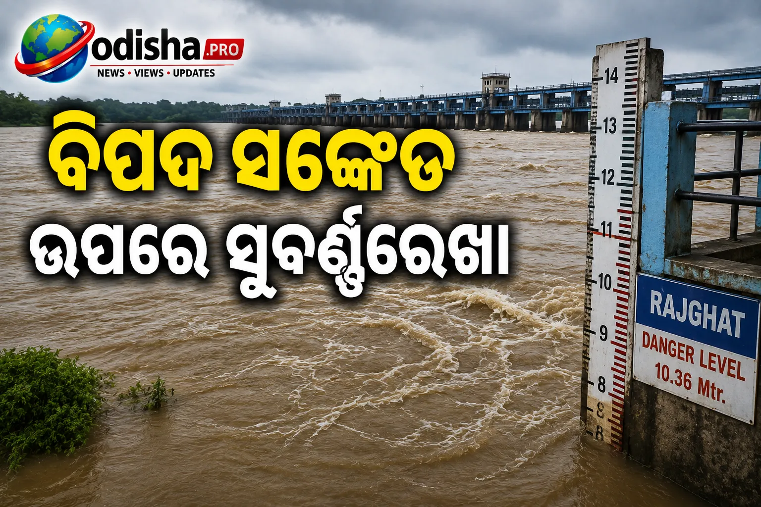 ବାଲେଶ୍ୱରରେ ବନ୍ୟା ସ୍ଥିତି ଗମ୍ଭୀର: ବିପଦ ସଙ୍କେତ ଉପରେ ସୁବର୍ଣ୍ଣରେଖା, ୪୮ ପଞ୍ଚାୟତ ପ୍ରଭାବିତ