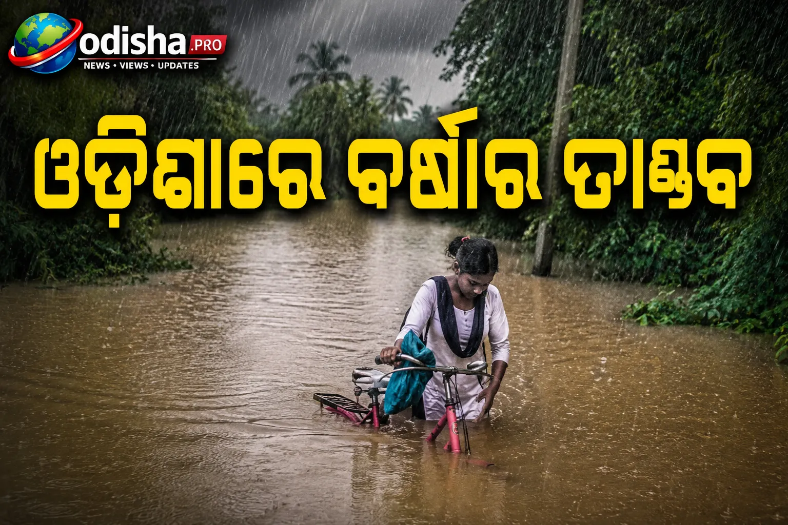 ଓଡ଼ିଶାରେ ବର୍ଷାର ତାଣ୍ଡବ: ବୈତରଣୀରେ ସର୍ବାଧିକ କ୍ଷୟକ୍ଷତି, ଚେତାବନୀ ସ୍ତରରେ ବ୍ରାହ୍ମଣୀ