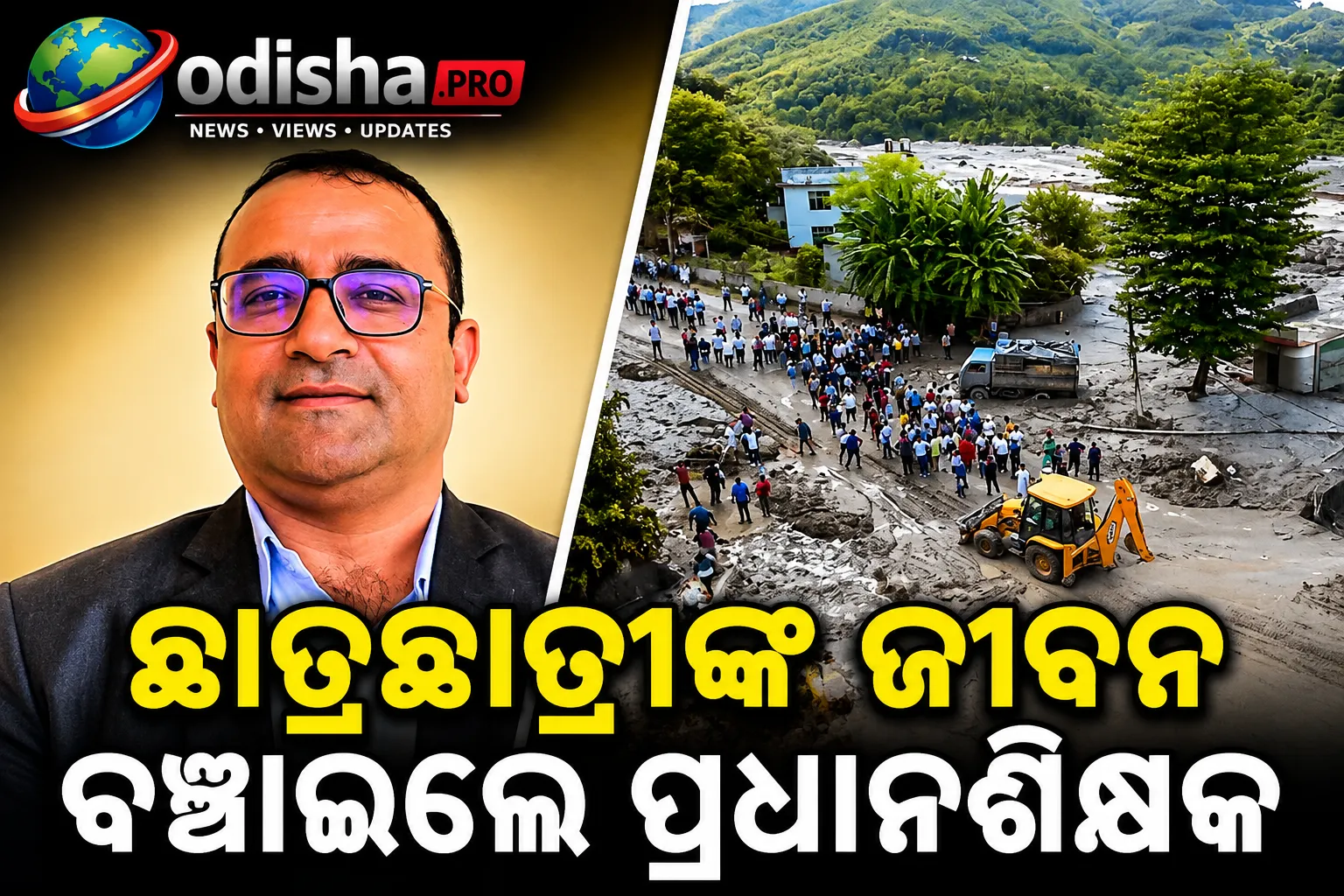 ନେପାଳରେ ଭୟଙ୍କର ବନ୍ୟା: ତ୍ୱରିତ ନିଷ୍ପତ୍ତି ନେଇ ୧୬୪୩ ଛାତ୍ରଛାତ୍ରୀଙ୍କ ଜୀବନ ବଞ୍ଚାଇଲେ ପ୍ରଧାନଶିକ୍ଷକ