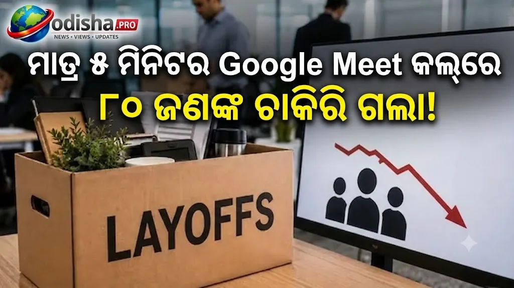 ମାତ୍ର ୫ ମିନିଟର Google Meet କଲ୍‌ରେ ୮୦ ଭାରତୀୟ କର୍ମଚାରୀ ଛଟେଇ! Reddit ପୋଷ୍ଟରୁ ଘଟଣା ସାମ୍ନାକୁ