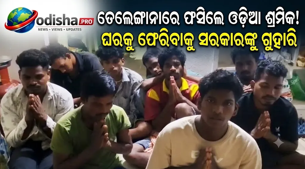 ତେଲେଙ୍ଗାନାରେ ଫସିଛନ୍ତି ଓଡ଼ିଆ ଶ୍ରମିକ, ସୁରକ୍ଷିତ ଫେରାଇ ଆଣିବାକୁ ସରକାରଙ୍କୁ ଗୁହାରି