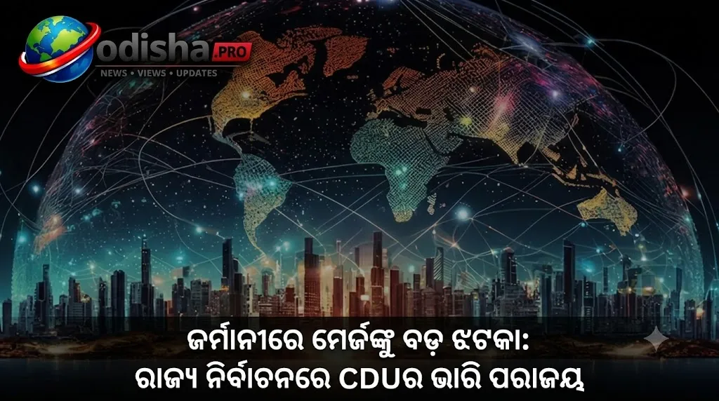 ଜର୍ମାନୀରେ ମେର୍ଜଙ୍କୁ ବଡ଼ ଝଟକା, ରାଜ୍ୟ ନିର୍ବାଚନରେ CDUର ଭାରି ପରାଜୟ