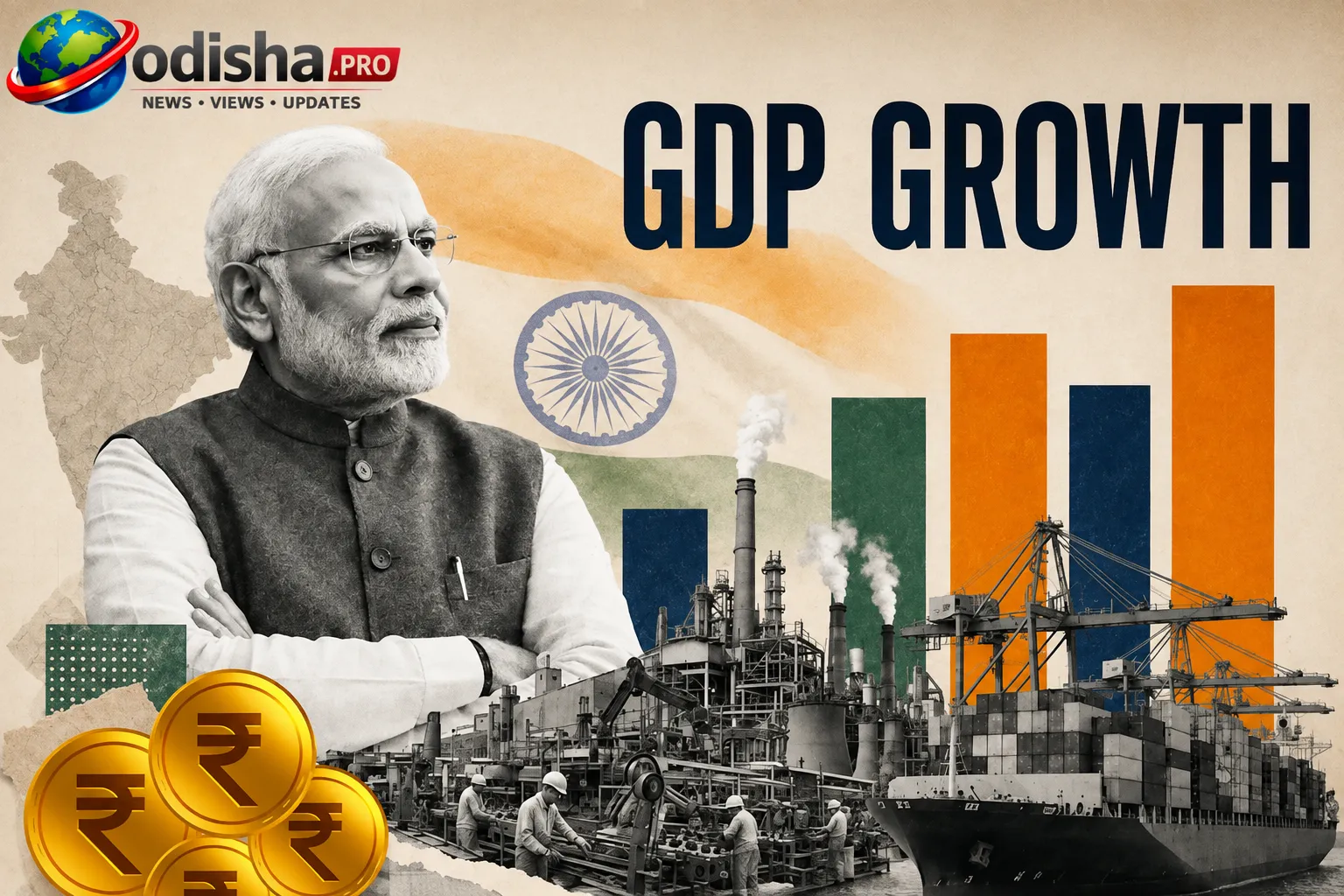 ୭.୮% GDP ବୃଦ୍ଧି ନେଇ ଗର୍ଗଙ୍କ ପ୍ରଶ୍ନ ପରେ ସରକାରଙ୍କ FAQ; ନୂଆ GDP ସିରିଜ୍‌ର ପଦ୍ଧତି ବୁଝାଇଲା