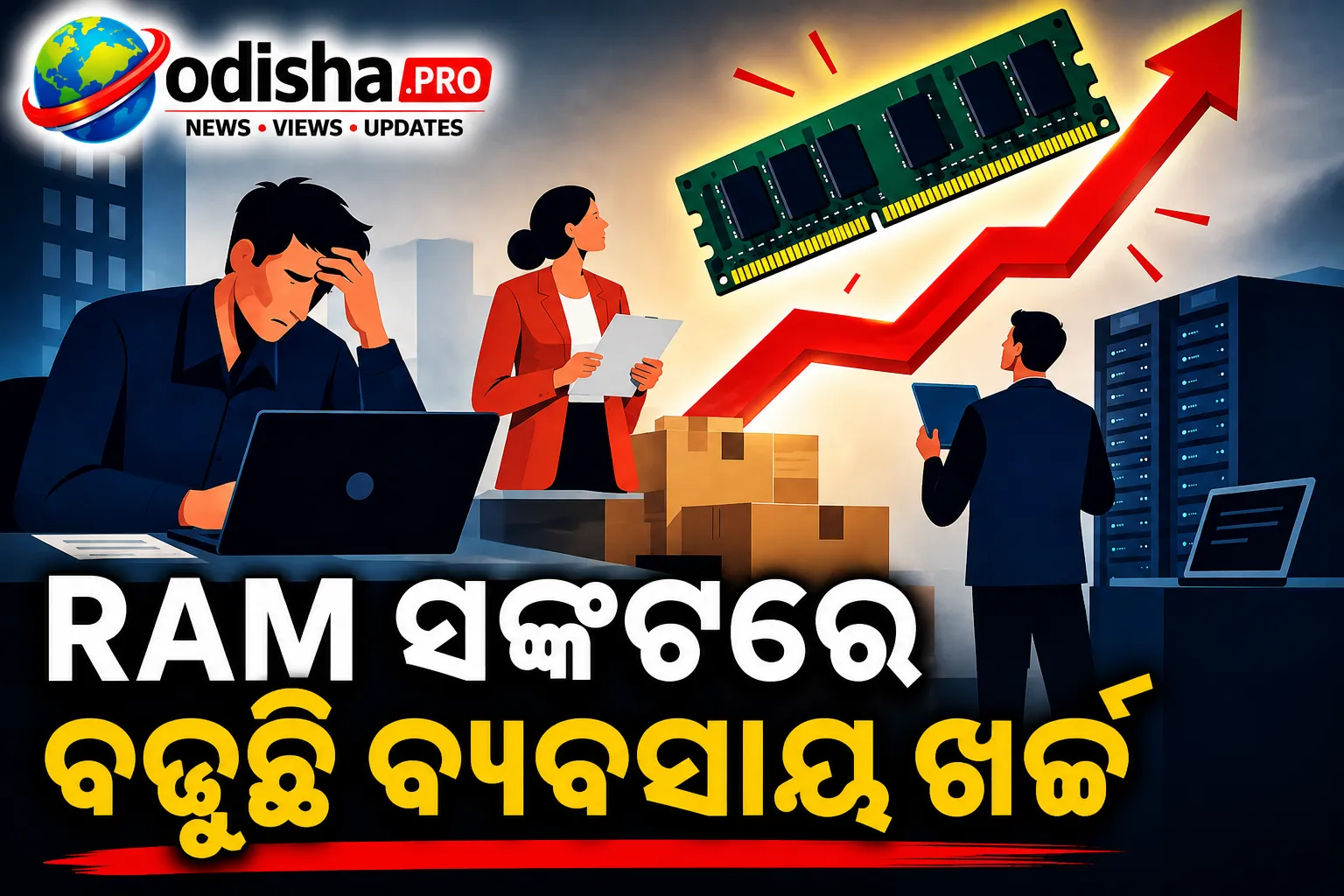 RAM ସଙ୍କଟରେ ବଢ଼ୁଛି ବ୍ୟବସାୟ ଖର୍ଚ୍ଚ, ଚାପରେ ଭାରତୀୟ କମ୍ପାନୀଙ୍କ ମାର୍ଜିନ୍