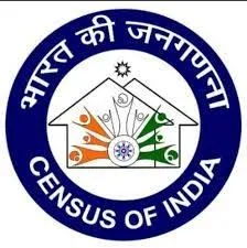 Census officials collecting household data using digital devices in India