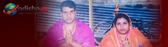 Police investigating the house in Arjunsinghpur village where a married couple was found hanging and a suicide note was recovered.